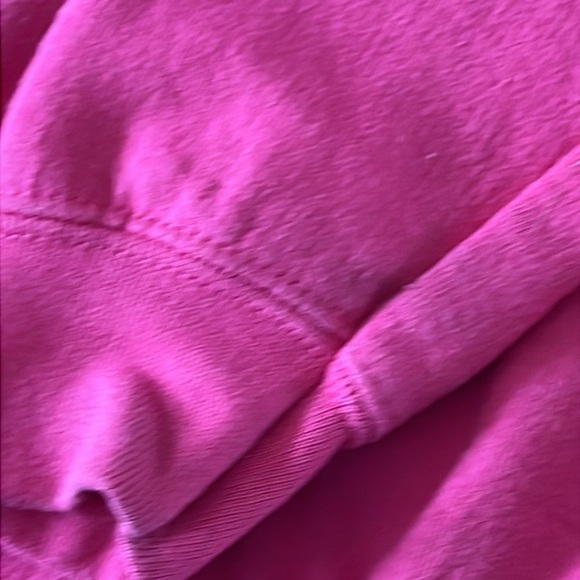 Y2K vintage Kids Mission Raceway Park hoodie Pink SMALL - Picture 6 of 6
